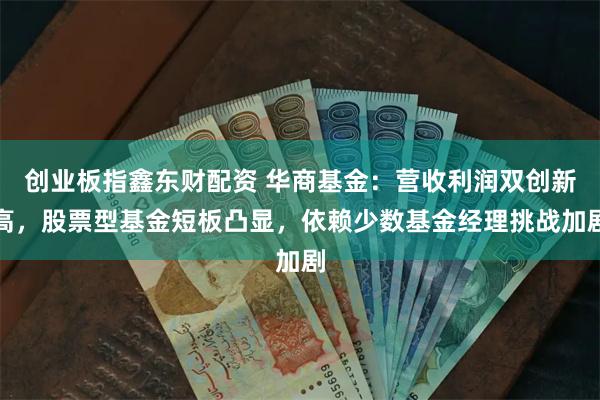 创业板指鑫东财配资 华商基金：营收利润双创新高，股票型基金短板凸显，依赖少数基金经理挑战加剧